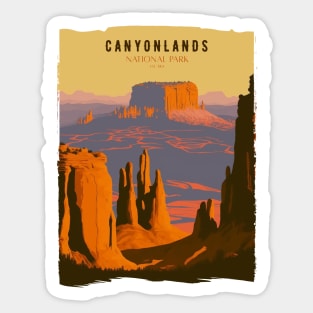 Canyonlands National Park Sticker